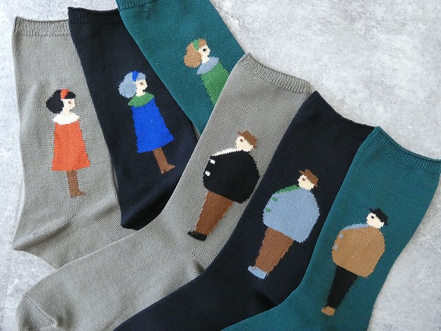 カップルソックス bonheur