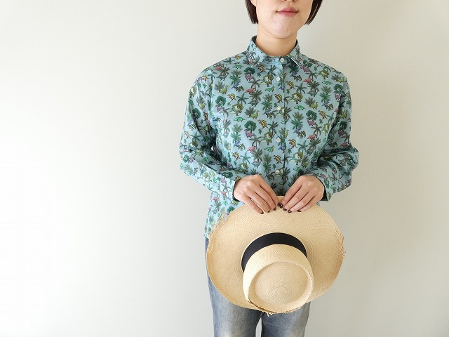 リバティROBY ROADドロップショルダーシャツ