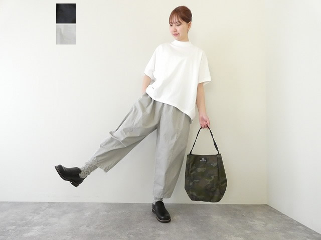 綿ツイル高密度ピグメントパンツ