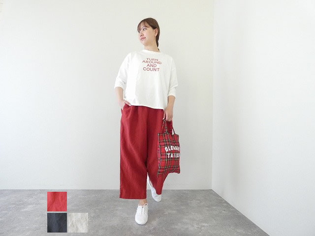 プレーンリネンコージーパンツ Plain Linen Cozy Pants